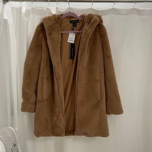 Rachel Zoe Brown Fur Jacket